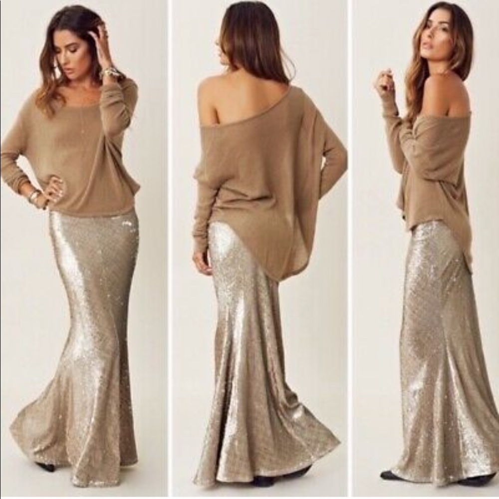 Line & Dot - Anthropologie Sirene Sequin Skirt